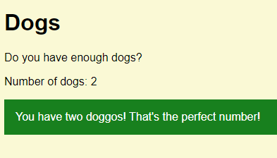 Two doggos